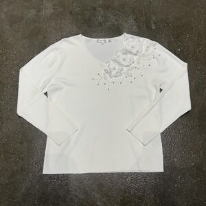 Promesa Shirt Womens Small Tan Lightning Bolt Graphic Distressed Soft Tee